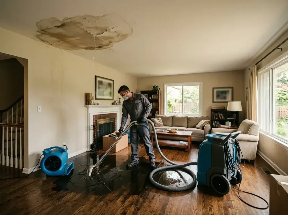 attic-pipe-burst-ceiling-drip-008 — frequently asked questions, Water Damage Restoration & Carpet Care in Leesport, PA